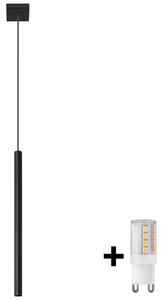 BRILAGI - LED Lustr na lanku DRIFA 1xG9/4W/230V černá BG0553