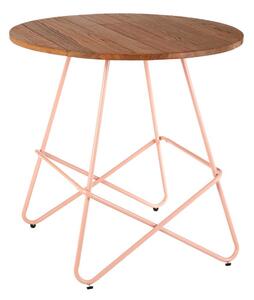 Kulatý jídelní stůl z jilmového dřeva ø 80 cm District – Premier Housewares