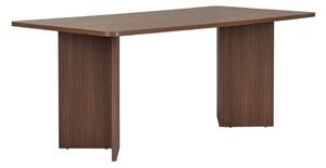 Jídelní stůl v dekoru ořechu 90x180 cm Linza – Kalune Design