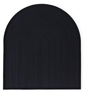 Černá silikonová odkapávací podložka na nádobí 40x36 cm – OYOY Living Design