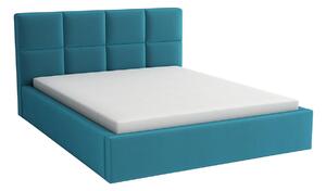 Manželská postel 180x200 s matrací - Alaska Turquoise