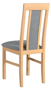 Jídelní židle NILA 2 NEW dub sonoma/světle šedá