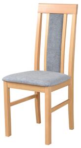 Jídelní židle NILA 2 NEW dub grandson/šedá