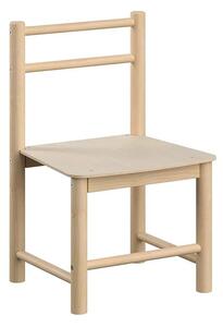 Dětský masívní dřevěný stůl s židličkami