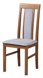 Jídelní židle NILA 2 NEW dub stirling/šedá