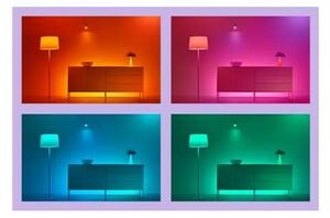 WiZ -LED RGBIC Stmívatelná stojací lampa GRADIENT LED/9,7W/230V 2700-6500K Wi-Fi