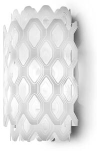 Slamp Charlotte, bílé designové nástěnné svítidlo, 1xE27, výška 32cm