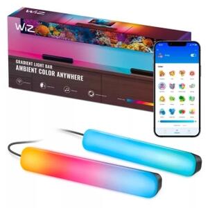 WiZ -SADA 2x LED RGBIC Stmívat. svítidlo GRADIENT LED/8,2W/230V 2700-6500K Wi-Fi