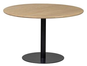Kulatý jídelní stůl s deskou z dubového dřeva ø 120 cm Tablo – WOOOD