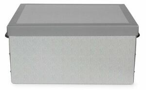 Compactor Skládací úložná krabice Boston, 50 x 40 x 25 cm, šedá