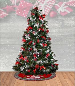 Tutumi - Podložka pod vánoční stromek - červená - 80 cm