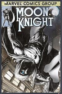 Plakát, Obraz - Moon Knight - Comic Book Cover, (61 x 91.5 cm)
