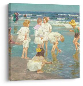 Obraz - Edward Henry Potthast, A Holiday, reprodukce (30x30 cm)