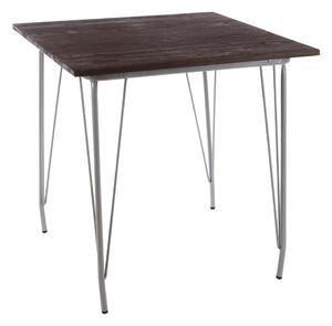 Jídelní stůl z jilmového dřeva ø 80 cm District – Premier Housewares