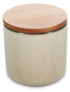Kameninová dóza na potraviny Meridian – Salt&Pepper