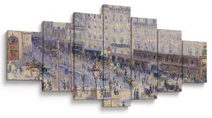 Obraz - Camille Pissarro, The Place du Havre, reprodukce (210x100 cm)