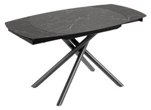 Rozkládací jídelní stůl s přídavnou deskou s keramickou deskou 100x130 cm Yodalia – Kave Home