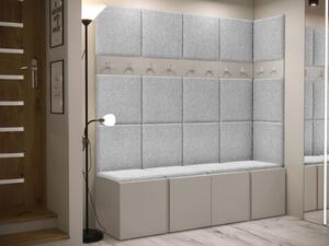Šatní skříň Tavasz II, Barva: kašmír, Barva látek:: Abriamo 06 5903211468964
