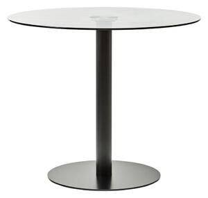 Kulatý jídelní stůl se skleněnou deskou ø 90 cm Metropolitan – Premier Housewares
