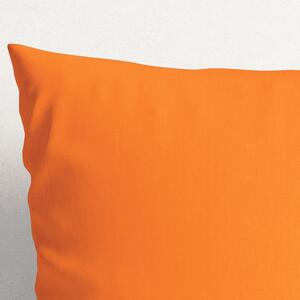 Goldea bavlněný povlak na polštář - oranžový 60 x 60 cm
