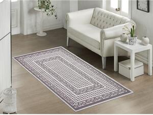 Šedobéžový bavlněný koberec Vitaus Olvia, 80 x 150 cm