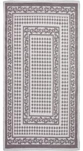 Šedobéžový bavlněný koberec Vitaus Olvia, 80 x 200 cm