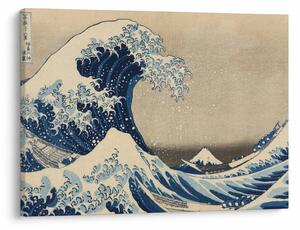 Obraz - Katsushika Hokusai, Under the Wave off Kanagawa, reprodukce (70x50 cm)
