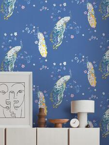 A.S. Création | Vliesová tapeta na zeď House of Turnowsky 38906-3 | 0,53 x 10,05 m | vícebarevná, modrá