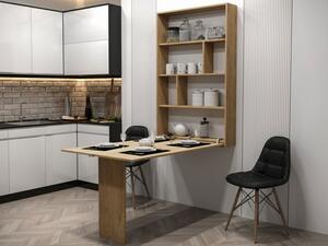 Moderní nástěnný stůl Eden, Barva: dub cremova 5903211474651