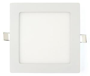 ECOLIGHT Čtvercový zapustný LED panel - 12 W - neutrální bílá