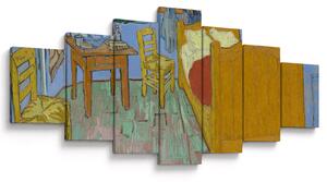 Obraz - Vincent van Gogh, The Bedroom, reprodukce (210x100 cm)