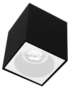 CENTURY ESSENZA přisazené svítidlo SQ GU10 černá/bílá 80mm