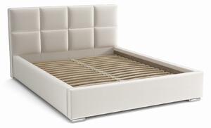 Manželská postel 140x200 s boxem - Alaska Cream