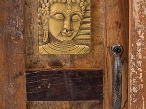 Skříňka pod umyvadlo Gautama z recyklovaného dřeva