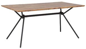 Jídelní stůl AMSTERDAM Tmavě hnědá 160 cm 90 cm