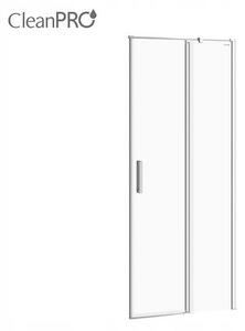 Cersanit Moduo - Dveře do niky / Dveře pro sprchový kout, pravé, 80x195cm, chromový profil-čiré sklo, S162-004