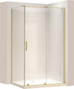 Sprchový Kout Rea Montana Brush Gold 120X80