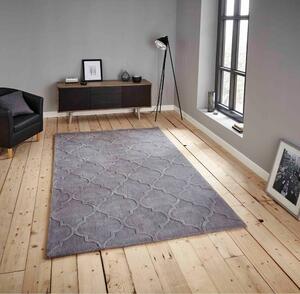 Šedý koberec Think Rugs Hong Kong Puro, 120 x 170 cm