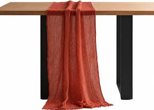 Ubrus na stůl 90 × 340 cm – červený