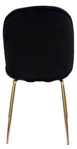Kayoom Židle Charlize 110 Set 2 ks černá / mosaz