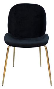 Kayoom Židle Charlize 110 Set 2 ks černá / mosaz