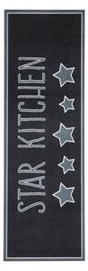 Černý běhoun Zala Living Star, 50 x 150 cm
