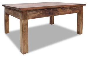 Konferenční stolek, masivní recyklované dřevo, 98x73x45 cm