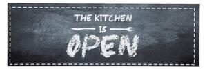 Šedý běhoun Zala Living Open Kitchen, 50 x 150 cm