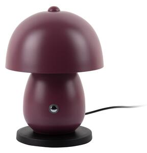 LED stolní lampa růžovofialová s kovovým stínidlem (výška 18 cm) Mono LED – Leitmotiv