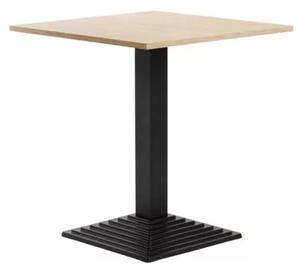 Kavárenský stolek XL, dub Sonoma, 80x80x3,6 cm – ARP0250