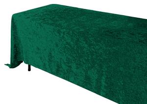 Obdélníkový sametový ubrus 280x160cm Velvet zelený