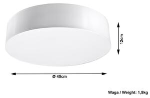 Bílé stropní svítidlo Nice Lamps Atis Ceiling
