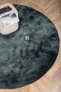 Kulatý koberec Undra, zelený, ⌀200
