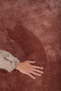 Kulatý koberec Undra, růžový, ⌀200
